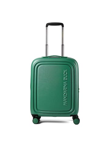 Mandarina Duck Logoduck + 4 Rollen Kabinentrolley S 55 cm foliage green