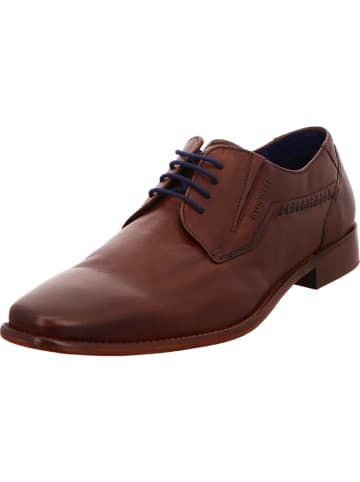 Bugatti Eleganter Schnürschuh in braun