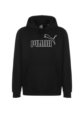 Puma Kapuzenpullover ESS Elevated in schwarz / weiß