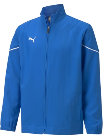 Puma Trainingsjacke "TeamRISE Sideline Jacket Jr" in Blau