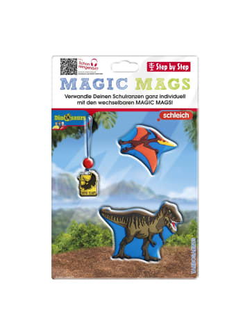 Step by Step Ranzen-Zubehör-Set MAGIC MAGS in Dinosaurs,Tarbosaurus