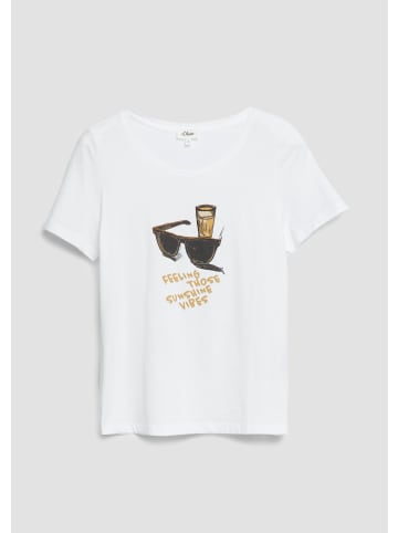 s.Oliver T-Shirt in 01D1_weiß