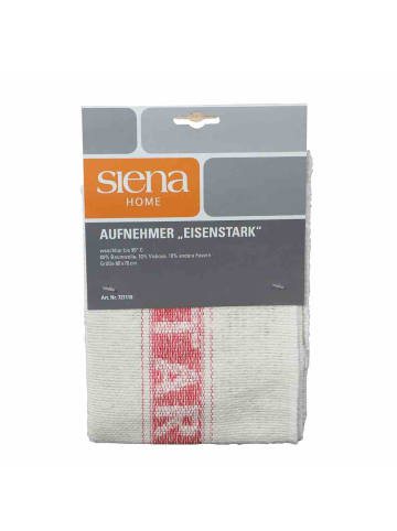 Siena Home Scheuertuch Aufnehmer eisenstark 60 x 70 cm in Weiß in Weiß