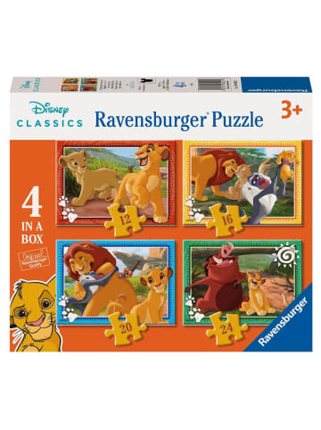 Ravensburger Kinder Puzzle-Box | 4 in 1 | Ravensburger | Disney König der Löwen