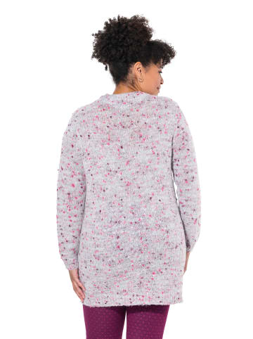 Janet & Joyce Pullover in fuchsia pink