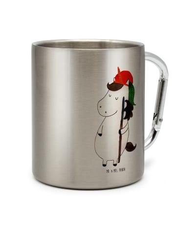 Mr. & Mrs. Panda Kaffeebecher Einhorn ohne Spruch in Silber