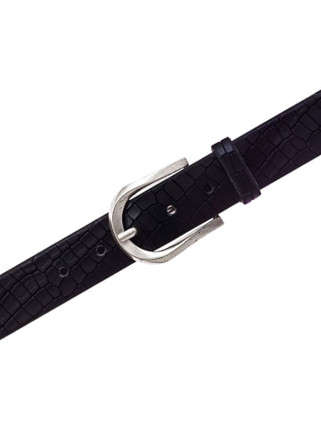 b.belt Gürtel Leder in schwarz
