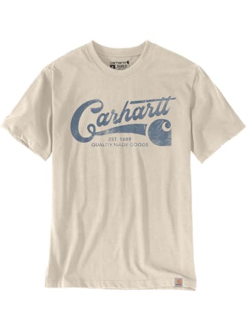 CARHARTT  T-Shirt Graphic in creme/blau