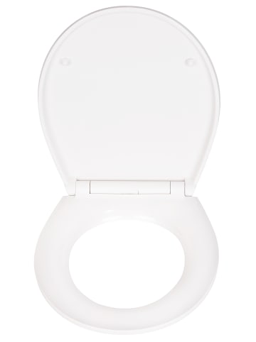 Wenko WC-Sitz MARBLE, Duroplast in Mehrfarben, (B) 38 x (L) 44,5 cm
