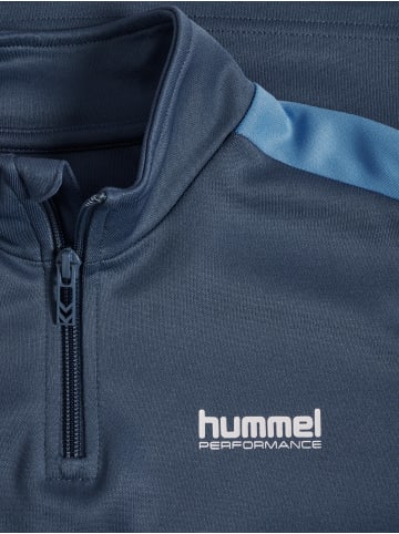 Hummel Reißverschluss Sweatshirt Hmljr Goal Kinder in BERING SEA