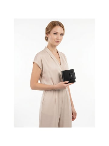 Golden Head Dublin Geldbörse RFID Schutz Leder 10 cm in schwarz