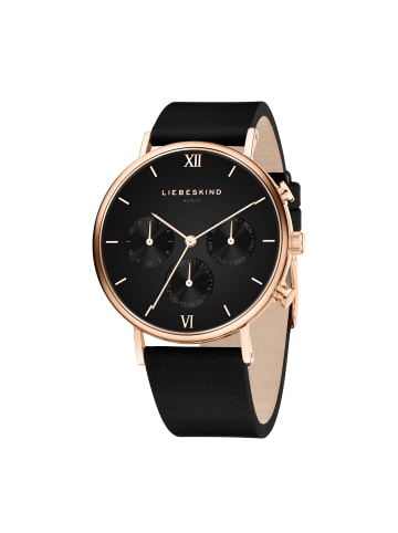LIEBESKIND BERLIN Armbanduhr The Multifunction in schwarz-roségold