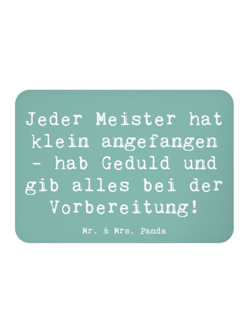 Mr. & Mrs. Panda Kühlschrankmagnet Spruch Wettkampfvorbereitung ... in Meeresbrise