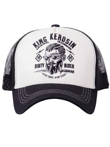 King Kerosin King Kerosin KING KEROSIN Trucker Cap mit Stickmotiv Dirty Rider in schwarz