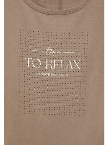 Street One T-Shirt in rich mocha