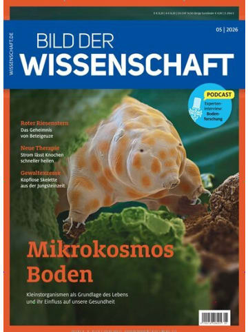 Hubert Burda Media 14 x BILD DER WISSENSCHAFT Zeitschrift (Gutschein für Jahres Abo)