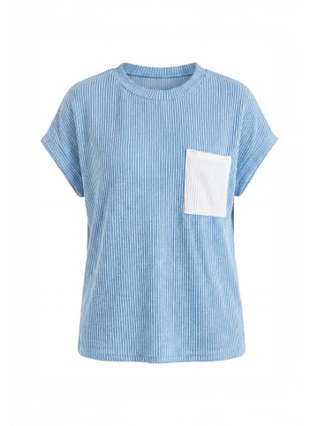 usha BLUE LABEL Women T-Shirt in Blue
