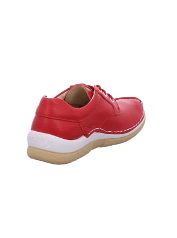 wolky Schnürschuh in rot