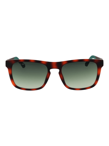 Lacoste Männer Sonnenbrille Rechtwinklig Havanna