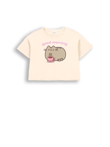 Coccodrillo T-Shirt mit kurzen Ärmeln in ecru