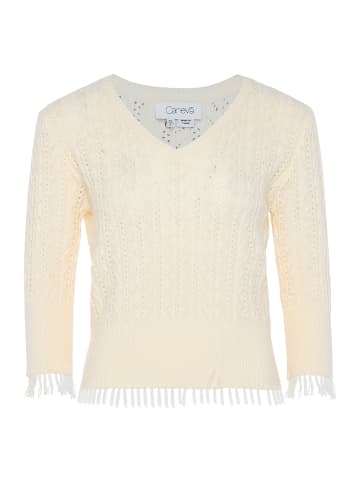 caneva Damen Sweater in WOLLWEISS
