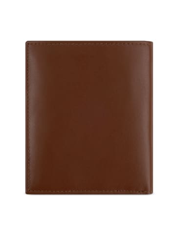 mano Don Antonio Geldbörse RFID Schutz Leder 10 cm cognac