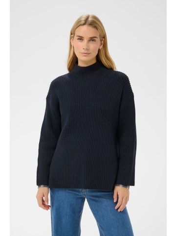 PART TWO Strickpullover ZiyaPW Lockere Passform in Dark Navy
