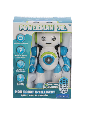 COFI 1453 Powerman JR Roboter von Lexibook Der Roboter mit Sprachfähigkeit in Weiß