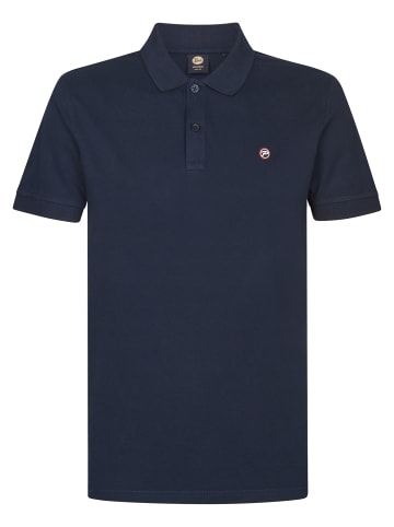 Petrol Industries Klassisches Poloshirt Dolphin in Blau