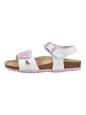 Geox Sandalen in Weiß/Pink