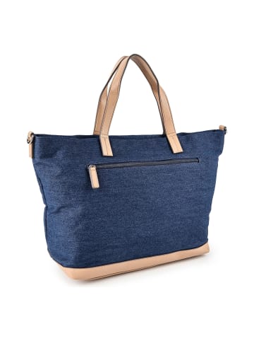 Tom Tailor Gilda Shopper Tasche L 46 cm denim blue