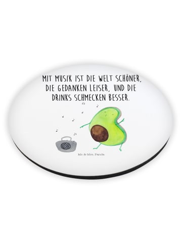 Mr. & Mrs. Panda magnet Avocado Tanzen mit Spruch in Weiß