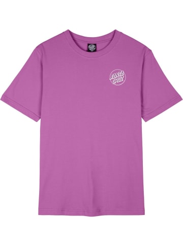 Santa Cruz Shirt "Partial Dot T-Shirt" in Lila