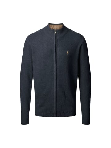 MCS Strickjacke Alfie in Navy Melange