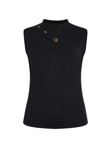 faina Elegant Top in SCHWARZ