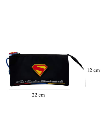 DC Comics Superman Schuletui Federmappe Schulmäppchen Organizer
