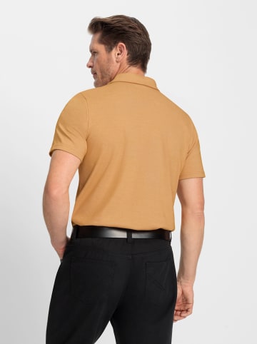 WITT WEIDEN Kurzarmshirt in ocker-meliert