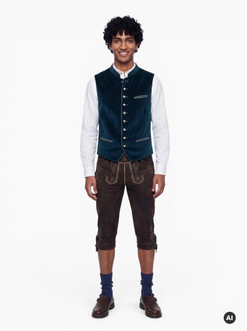 Nübler Trachtengilet Kurt in Blau