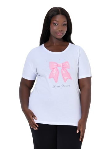 Ulla Popken Pyjama-Shirt in rosa