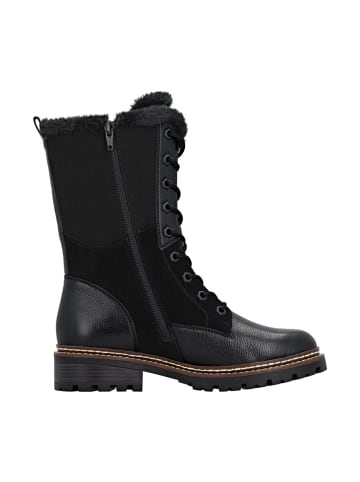 remonte Schnürstiefel in Schwarz