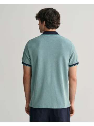 Gant Oxford Piqué Poloshirt in 4 Farben in Grün