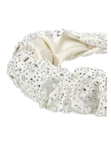 faina Women Hair Band in Offwhite