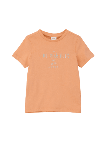 s.Oliver T-Shirt kurzarm in Orange