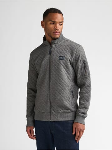 Petrol Industries Gesteppte Sweatjacke ironhall in Schwarz