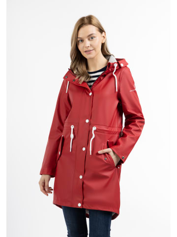 DreiMaster Maritim Damen Regenmantel in Rot