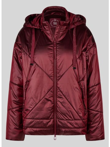 Rabe Jacke in Dunkelrot