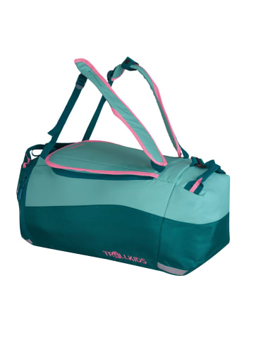Trollkids Duffle Bag in petrol/lime