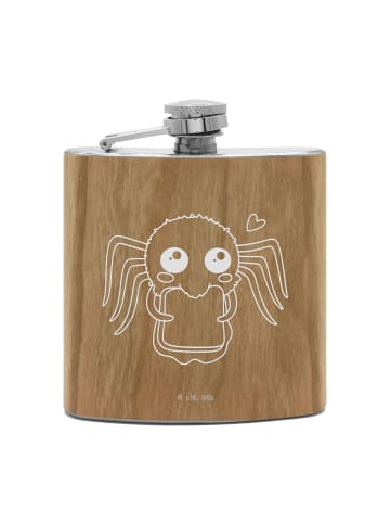 Mr. & Mrs. Panda Flachmann Edelstahl Spinne Agathe Sandwich ohne... in Braun