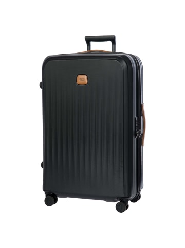BRIC`s Taormina - 4-Rollen-Trolley L 75 cm erw. (hellblau) in schwarz