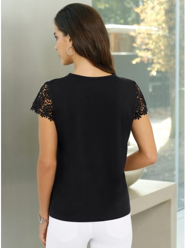 WITT WEIDEN Shirt in schwarz